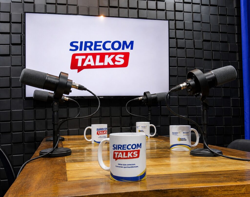 Bastidores do SIRECOM Talks: um novo espaço para conhecimento e conexões